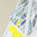 wentyl piórka namiotu tepee do cyrkulacji, wymiany powietrza