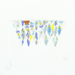 girlanda proporczyk piórka do tipi dla dzieci