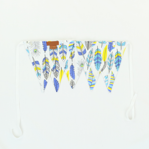 girlanda proporczyk piórka do tipi dla dzieci