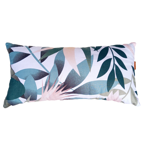 poduszka prostokątna w dżunglę bawełna jungle palm boho