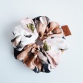 gumka do włosów scrunchie kwiaty vintage