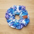gumka do włosów ozdobna scrunchie kraina lodu, zimowy ogród
