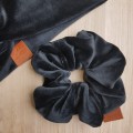 gumka scrunchie czarna