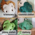dekoracyjna poduszka monstera do salonu
