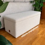 Pufa kufer boucle ze schowkiem