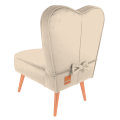 Krzesełko kremowy