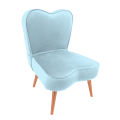 Krzesełko jasny niebieski